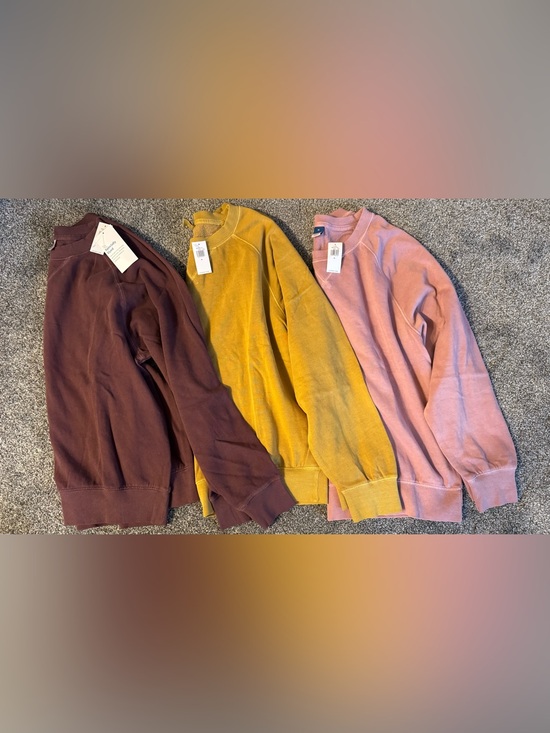 Old Navy Sweaters - NWT 3-pc. Lot Old Navy Long Sleeve Pullovers, Size Medium Bundle